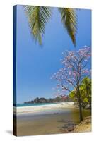 Beautiful Palm Fringed White Sand Playa Carrillo-Rob Francis-Stretched Canvas