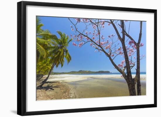 Beautiful Palm Fringed White Sand Playa Carrillo-Rob Francis-Framed Photographic Print