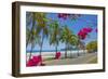 Beautiful Palm Fringed White Sand Playa Carrillo-Rob Francis-Framed Photographic Print