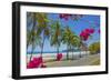 Beautiful Palm Fringed White Sand Playa Carrillo-Rob Francis-Framed Photographic Print