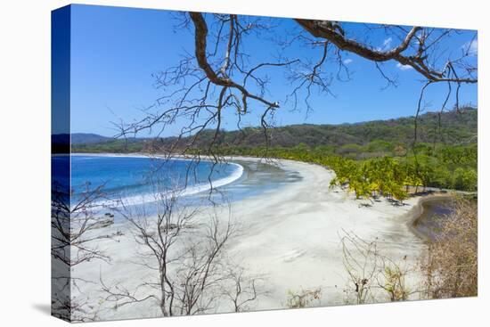 Beautiful Palm Fringed White Sand Playa Carrillo-Rob Francis-Stretched Canvas