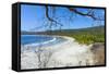 Beautiful Palm Fringed White Sand Playa Carrillo-Rob Francis-Framed Stretched Canvas