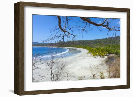 Beautiful Palm Fringed White Sand Playa Carrillo-Rob Francis-Framed Photographic Print