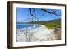 Beautiful Palm Fringed White Sand Playa Carrillo-Rob Francis-Framed Photographic Print