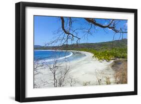 Beautiful Palm Fringed White Sand Playa Carrillo-Rob Francis-Framed Photographic Print