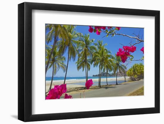 Beautiful Palm Fringed White Sand Playa Carrillo-Rob Francis-Framed Photographic Print