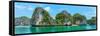 Beautiful Panorama of Halong Bay-photoroman-Framed Stretched Canvas