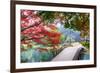 Beautiful Park in Autumn-Zhao jian kang-Framed Photographic Print