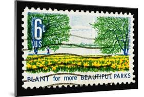 Beautiful Parks 1969-LawrenceLong-Mounted Art Print