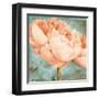 Beautiful Peonies Square II-Patricia Pinto-Framed Art Print