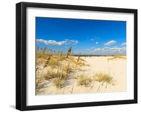 Beautiful Perdido Beach in Pensacola, Florida.-Fotoluminate LLC-Framed Photographic Print