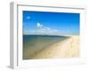 Beautiful Perdido Beach in Pensacola, Florida.-Fotoluminate LLC-Framed Photographic Print