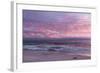 Beautiful Pink Coastal Sunset over the Indian Ocean W Australia-Imagevixen-Framed Photographic Print