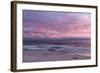 Beautiful Pink Coastal Sunset over the Indian Ocean W Australia-Imagevixen-Framed Photographic Print