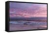 Beautiful Pink Coastal Sunset over the Indian Ocean W Australia-Imagevixen-Framed Stretched Canvas