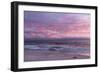 Beautiful Pink Coastal Sunset over the Indian Ocean W Australia-Imagevixen-Framed Photographic Print