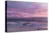 Beautiful Pink Coastal Sunset over the Indian Ocean W Australia-Imagevixen-Stretched Canvas