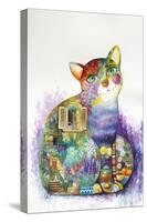 Beautiful Provence Cat-Oxana Zaika-Stretched Canvas