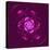 Beautiful Purple Flower on Purple Background-velirina-Stretched Canvas