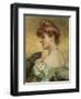 Beautiful Redhead-Eduardo Tofano-Framed Giclee Print