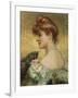 Beautiful Redhead-Eduardo Tofano-Framed Giclee Print