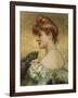 Beautiful Redhead-Eduardo Tofano-Framed Giclee Print