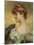 Beautiful Redhead-Eduardo Tofano-Mounted Giclee Print