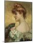 Beautiful Redhead-Eduardo Tofano-Mounted Giclee Print