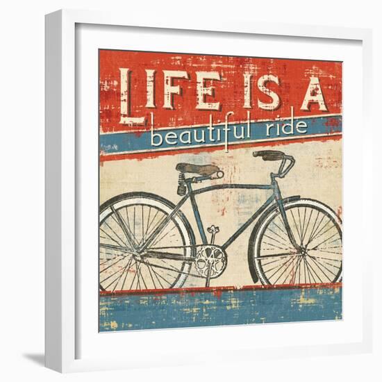Beautiful Ride I-Pela Design-Framed Premium Giclee Print