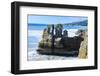 Beautiful Rock Formation, Pancake Rocks, Paparoa National Park-Michael Runkel-Framed Photographic Print