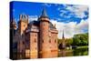 Beautiful Romantic Holland Castle on Water De Haar-Maugli-l-Stretched Canvas