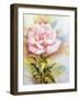 Beautiful Rose, Oil Painting on Canvas-Valenty-Framed Art Print