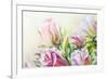 Beautiful Roses, Oil Painting on Canvas-Valenty-Framed Art Print