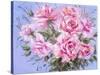 Beautiful Roses, Oil Painting on Canvas-Valenty-Stretched Canvas