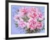 Beautiful Roses, Oil Painting on Canvas-Valenty-Framed Art Print