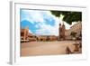 Beautiful Saint Mary's Basilica and Rynek Glowny-SerrNovik-Framed Photographic Print