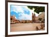 Beautiful Saint Mary's Basilica and Rynek Glowny-SerrNovik-Framed Photographic Print