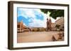 Beautiful Saint Mary's Basilica and Rynek Glowny-SerrNovik-Framed Photographic Print