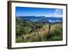 Beautiful Scenery around Akaroa Harbour-Michael-Framed Photographic Print