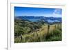 Beautiful Scenery around Akaroa Harbour-Michael-Framed Photographic Print