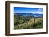 Beautiful Scenery around Akaroa Harbour-Michael-Framed Photographic Print