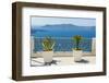 Beautiful Sea View from Fira in Santorini, Greece-Gyuszko-Framed Photographic Print