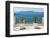 Beautiful Sea View from Fira in Santorini, Greece-Gyuszko-Framed Photographic Print