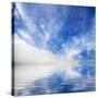 Beautiful Seascape Background. Element of Design-Oleh Honcharenko-Stretched Canvas