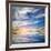 Beautiful Seascape. Deep Blue Sky at Sunny Day. Sky Background-Oleh Honcharenko-Framed Photographic Print