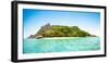 Beautiful Seychelles Tropical Beach Panoramatic View at La Digue Island-Jakub Gojda-Framed Photographic Print