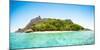 Beautiful Seychelles Tropical Beach Panoramatic View at La Digue Island-Jakub Gojda-Mounted Photographic Print