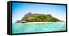 Beautiful Seychelles Tropical Beach Panoramatic View at La Digue Island-Jakub Gojda-Framed Stretched Canvas