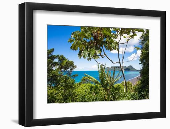 Beautiful Shot of Armacao Beach in Florianopolis, Santa Catarina, Brazil-Wirestock-Framed Photographic Print