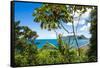 Beautiful Shot of Armacao Beach in Florianopolis, Santa Catarina, Brazil-Wirestock-Framed Stretched Canvas